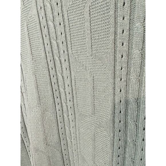 ALFRED DUNNER Women's Shirt Mint Green Sweater SHELL TOP Size Small Classic EUC - Picture 3 of 13